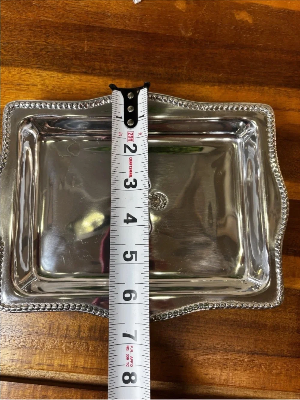 Beatriz Ball Square Tray NWB 1st Communion Gift